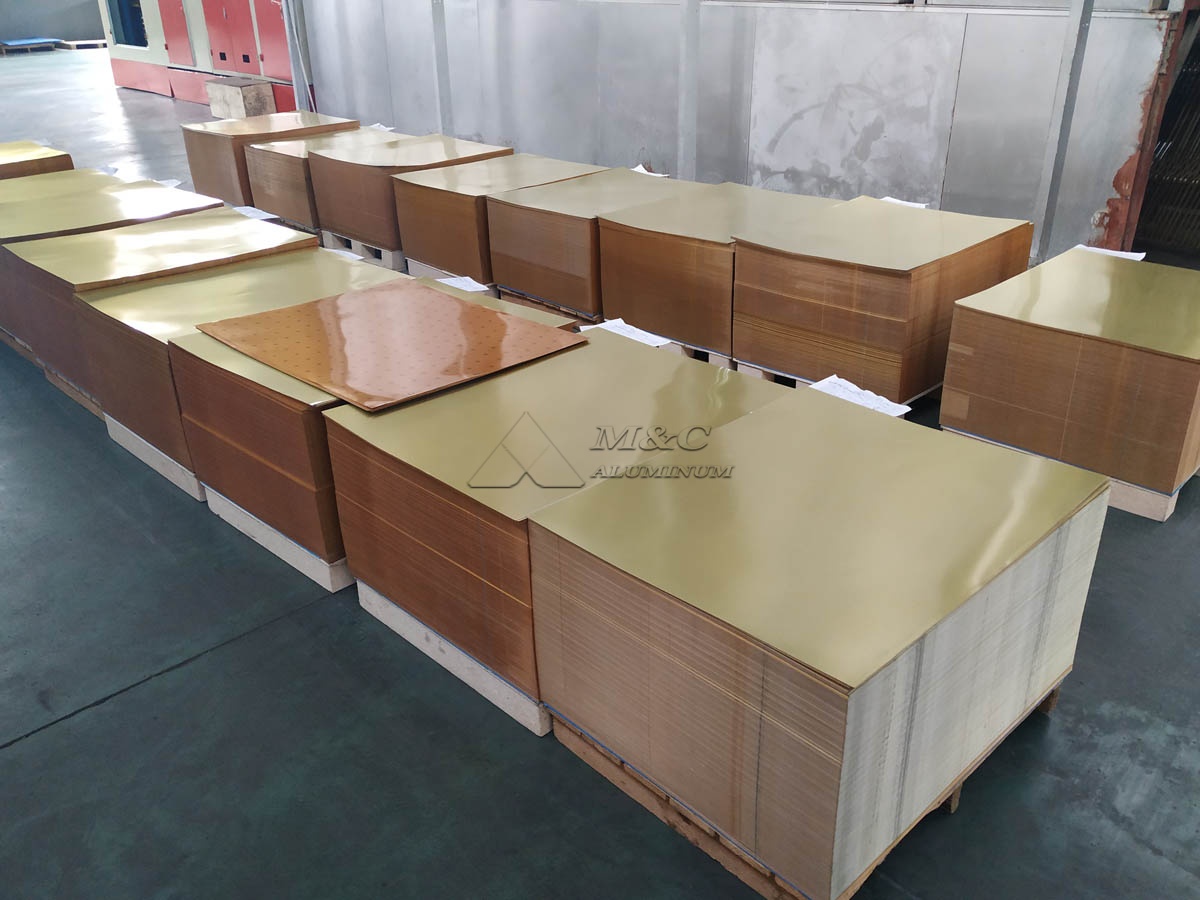 Pre-Painted 3105 Aluminum Closure Sheet