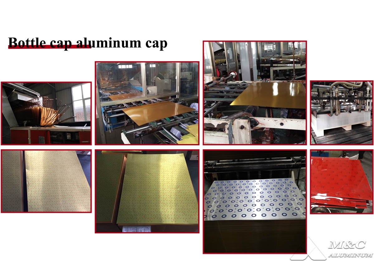bottle cap aluminum sheet