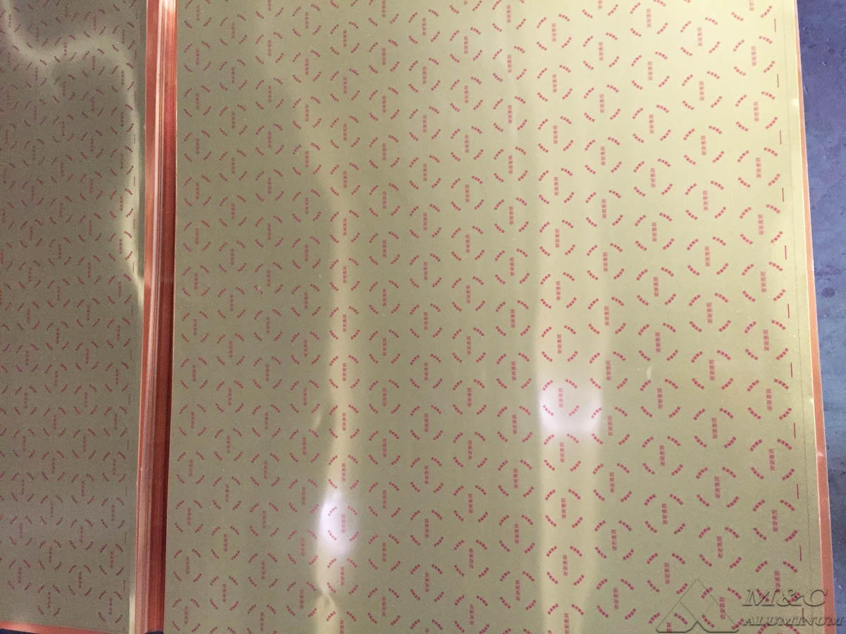 aluminum closure sheet