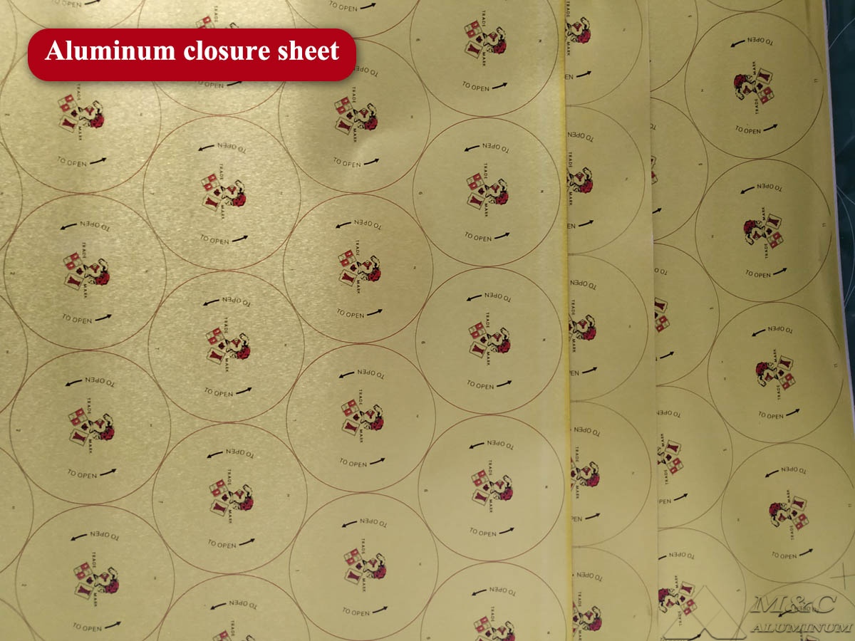 3105 aluminum closure sheet