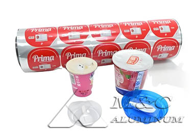 8011 Aluminum Foil for Yogurt Lid Heat Sealing
