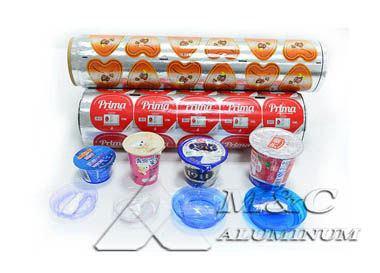 Heat-Sealable Aluminum Foil for Yogurt Cups